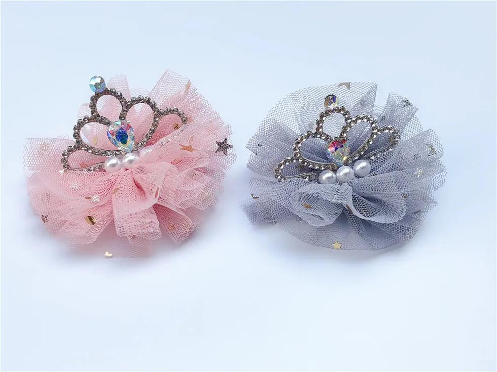 Изысканные ins 10 шт. модные роскошные заколки-короны со стразами, твердые жемчужные блестящие тиары, заколки для волос, аксессуары для волос принцессы