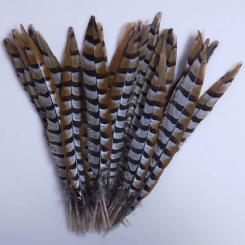 

50PCS/LOT!14-16" 35-40cm Pheasant Feathers, Natural Reeves Venery Pheasant Tail Feathers FREESHIPPING