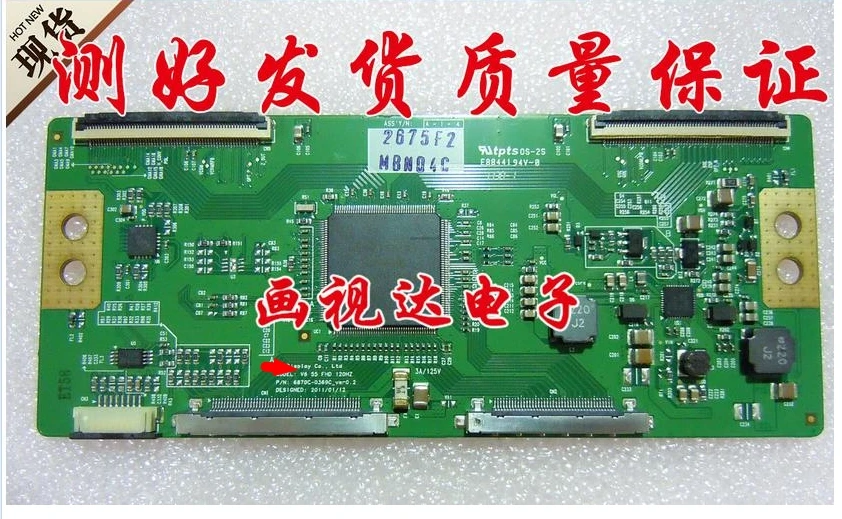 

Lg55 logic board v6 55 fhd 120hz 6870c-0369B 6870c-0369c connect with T-CON connect board