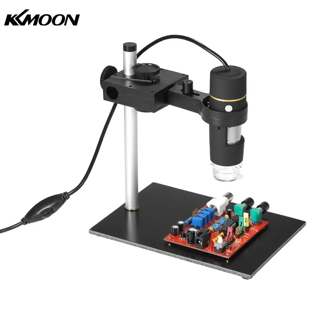 KKmoon микроскопы 0.3MP 1000X 8LED USB эндоскопия с цифровым микроскопом зум видеолупа+ подставка Цифровые микроскопы