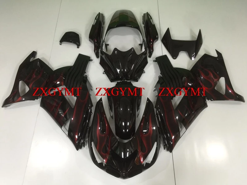 

Motorcycle Fairing for Zx14 Zx-14r 2006 - 2011 Bodywork ZZR 1400 06 07 Black Red Frame Fairings Zx14 Zx-14r 2008