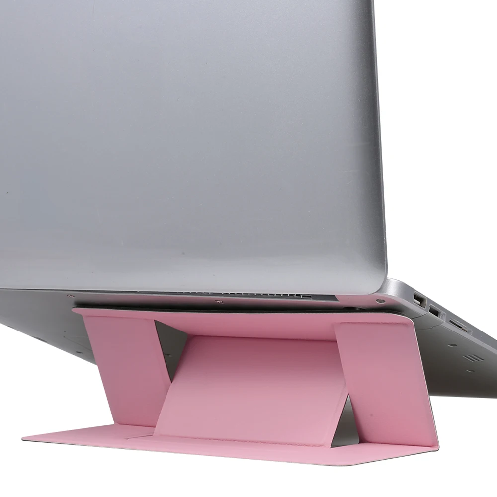 Портативная подставка для ноутбука Регулируемая Складная невидимая Подставка для планшета держатель с двойной регулировкой угла наклона подставка для ноутбука