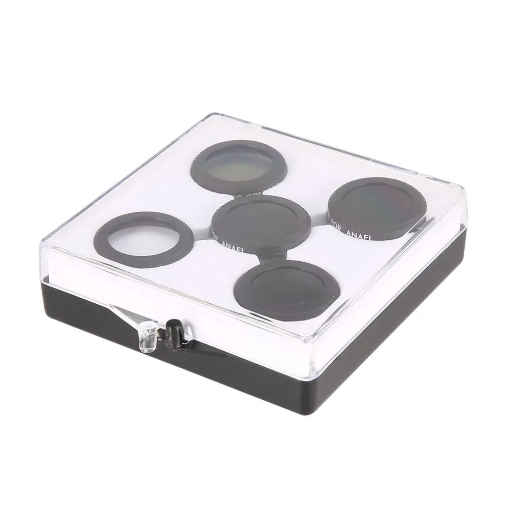 

Adjastable Mini Portable Light Reducer Lens Filter Protect Cover UV/CPL/ND8/16/32 HD Camera For Parrot ANAFI Drone Camera Lens