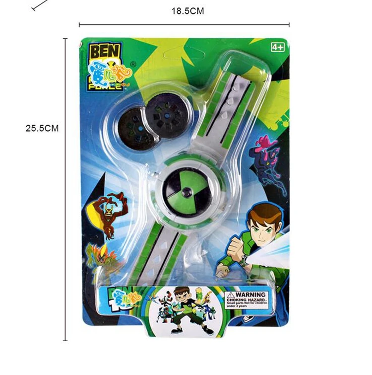 BEN 10 Часы Omnitrix игрушки для детей прожектор Часы подлинный Бен 10 проектор средняя поддержка детей рождественские игрушки