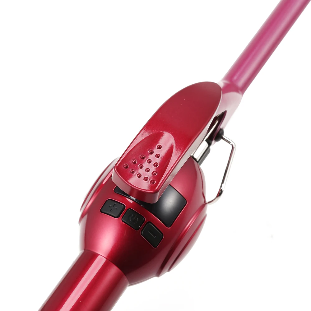 Najtaniej MARSKE LCD Display lokówka profesjonalna lokówka obrót Curl Wand wałek do masażu magiczne ceramiczne urządzenie do stylizacji fryzjerskiej