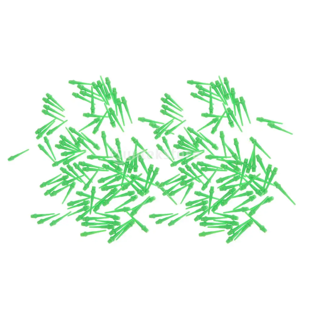 200 Pieces Dart Soft Tips Points 2BA Standard Darts Needle Green Bargain Price