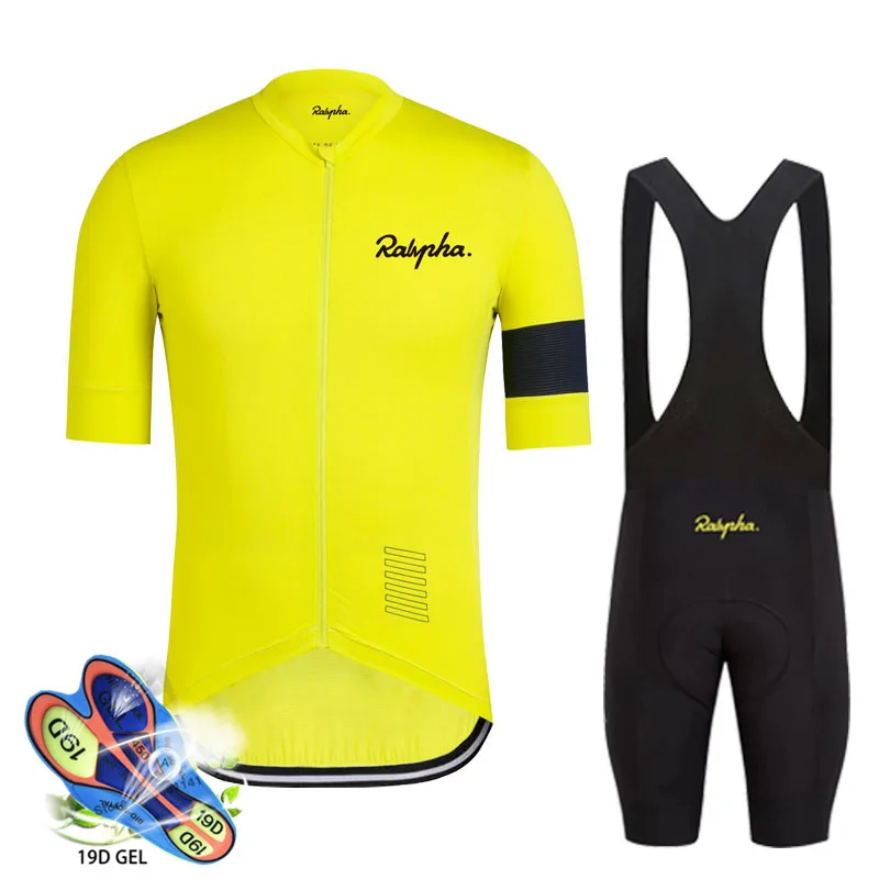 Summer Cycling Jersey Set MTB Maillot Ciclismo Road Bicycle Clothing Breathable Mountain Bike Clothes Quick-Dry Cycling Set