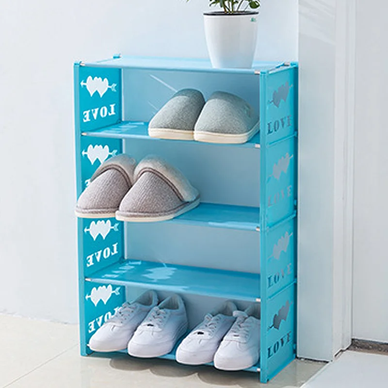 الغبار خزانة أحذية بلون حذاء رفوف أنيقة عنبر خزانة خذاء الرف نوم تخزين بساطتها منظم منزلي