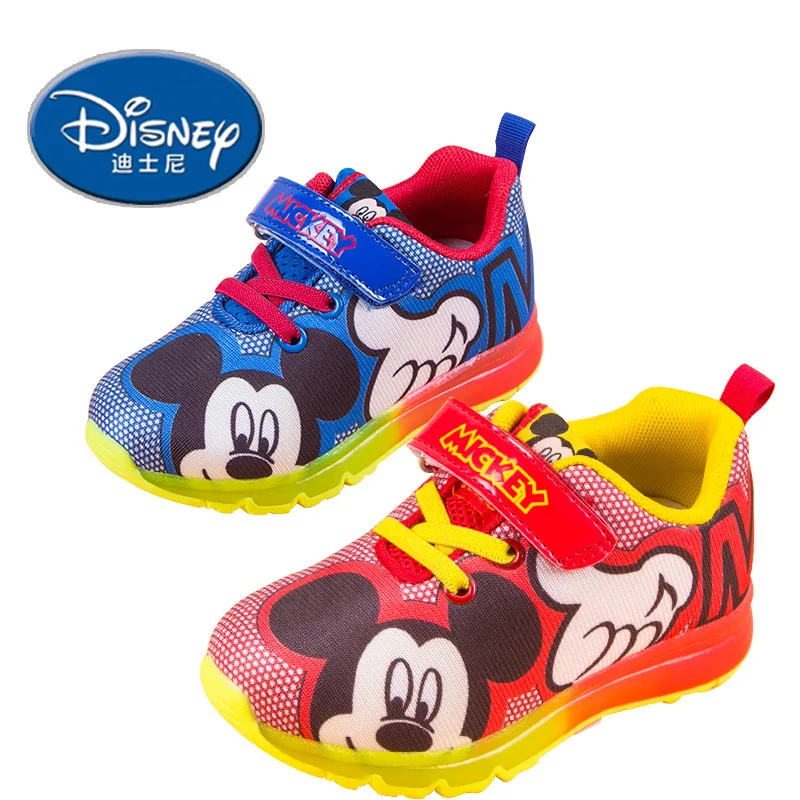 

Disney children's shoes boys' sports shoes 2019 spring and autumn summer pupils mesh children's girls casual shoes