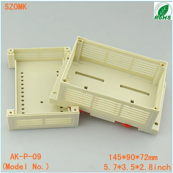 Клеммная колодка din-рейка распределительная коробка(1 шт.) 145*90*72 мм din-рейка пластиковый корпус проектные коробки пластиковый чехол для электроники