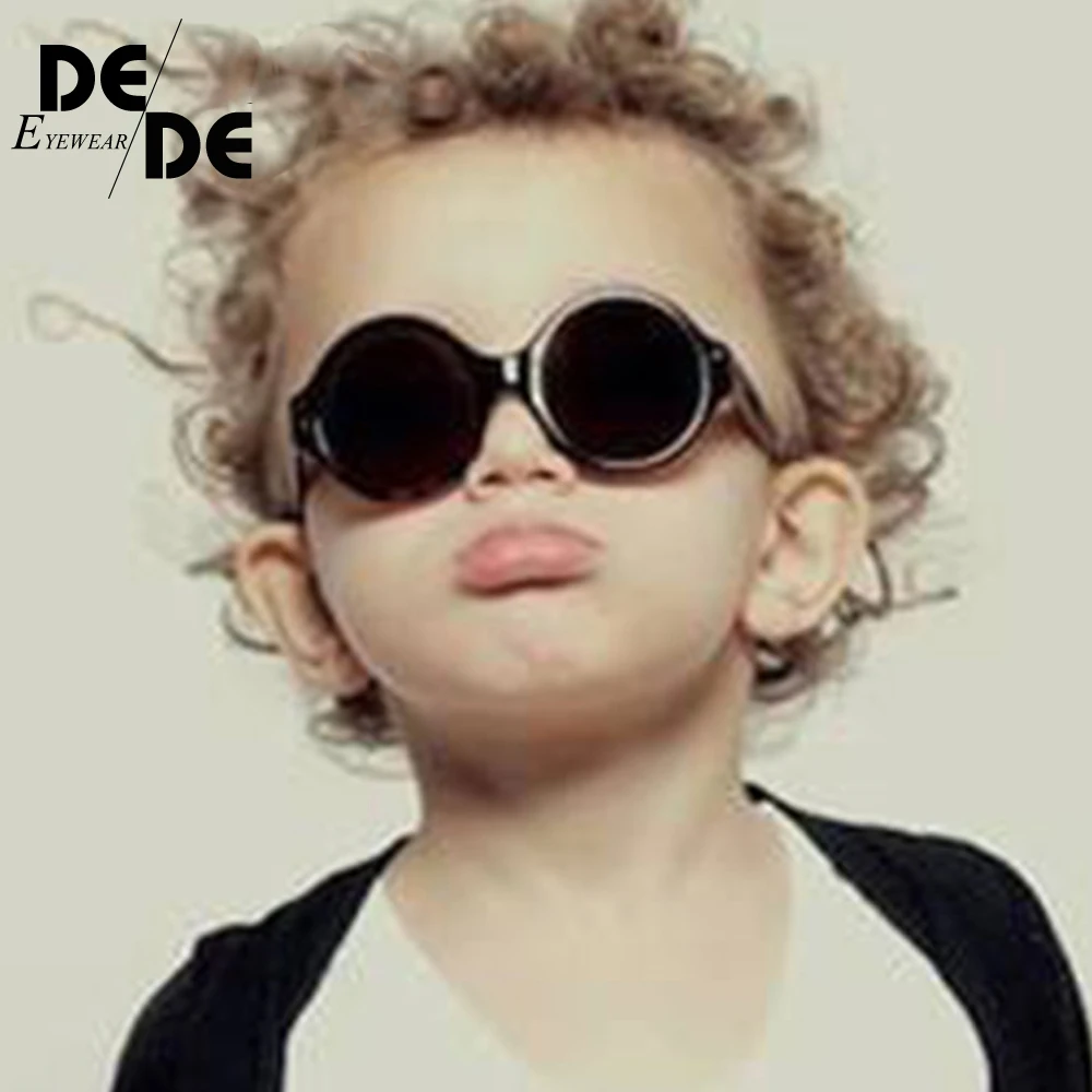 

2019 New Fashion Round Baby Girls&Boys Kids Sunglasses Infantil Sun Glasses Children Fashion UV400 Shades D312