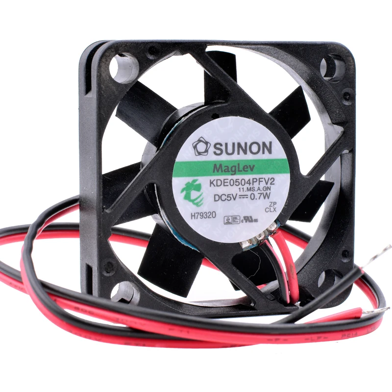 

Brand new original KDE0405PFV2 4cm 4010 DC 5V 0.7W Two-line magnetic suspension bearing router TV box cooling fan