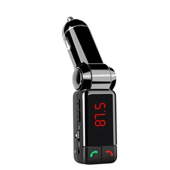 

Portable Handsfree FM Transmitters Bluetooth Car Kit FM Transmitter Aux Mp3 Player Modulator LED Display Dual USB Charger