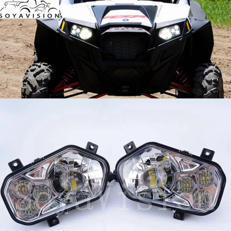 Polaris Ranger and Sportsman LED Headlight Kit ATV UTV Light