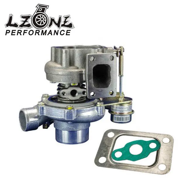 

LZONE - GT28 GT2871 GT2870 Turbocharger with actuator compressor housing AR 60 turbine a/r .86 T25 flange 5 bolt turbo