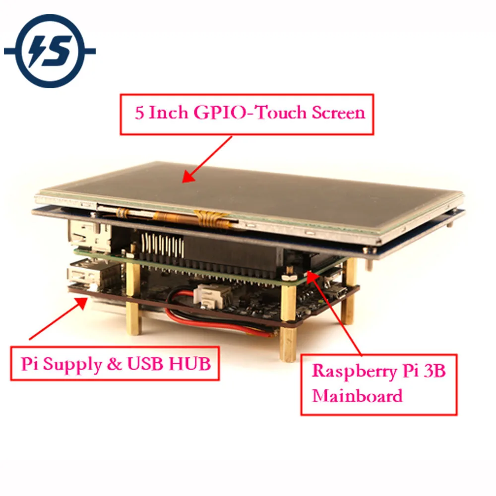 

5V 2A Power Supply Board Module USB HUB Lithium Battery Module for Raspberry Pi 3 Zero/3B/2B/B