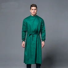 Профессия окружении хирургические халаты хлопок Доктор Кто Управление полный комплект одежды высокого Давление Температура хирургическая униформа