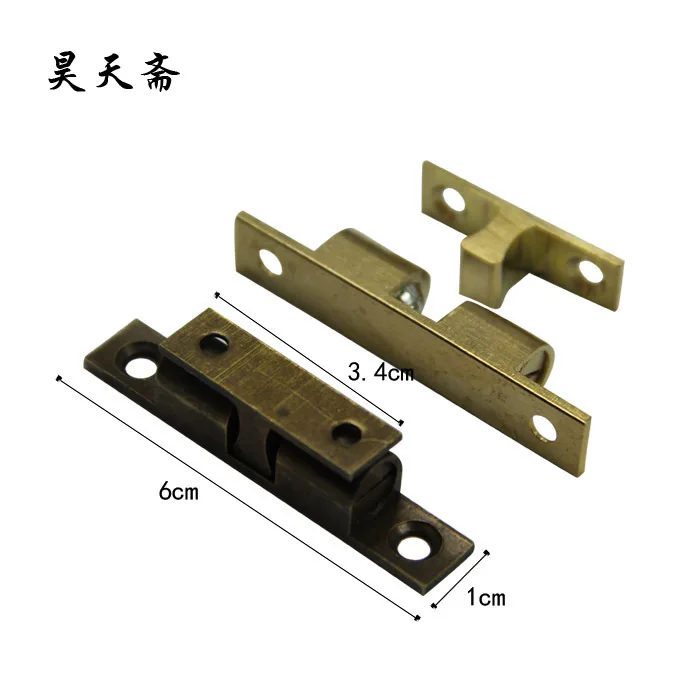 [Haotian vegetarian] copper door touch touch beads copper door suck beads 6cm HTL-079 tri-color
