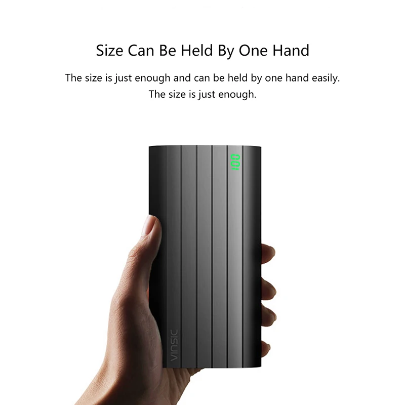 Vinsic VSPB206b Portable Power Bank 20000 mAh Super-large Capacity Portable Charger Rechargeable External Battery Pack Powerbank Vinsic VSPB206b Portable Power Bank 20000 mAh Super-large Capacity Portable Charger Rechargeable External Battery Pack Powerbank