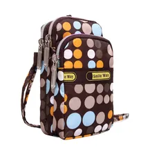 

Women's Fashion Printing Zipper Shoulder Bag Mini Wrist Purse Designer High Quality JULY18