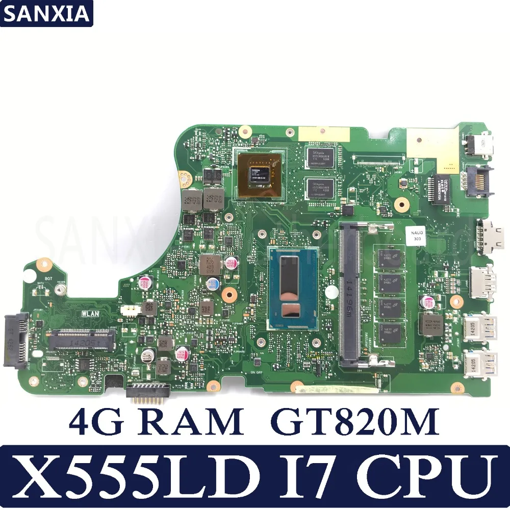 KEFU X555LD Laptop motherboard for ASUS X555LD X555LP X555LA X555L X555 Test onboard mainboard 4G RAM I7-4510U GT820M цена KEFU X555LD Laptop motherboard for ASUS X555LD X555LP X555LA X555L X555 Test onboard mainboard 4G RAM I7-4510U GT820M цены онлайн