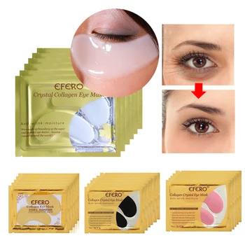 

10/15pair=20/30PC Eye Mask for Face Mask Crystal Eyelid Patch Anti-Wrinkle Crystal Collagen Eye Masks Remove Black Eye Skin Care