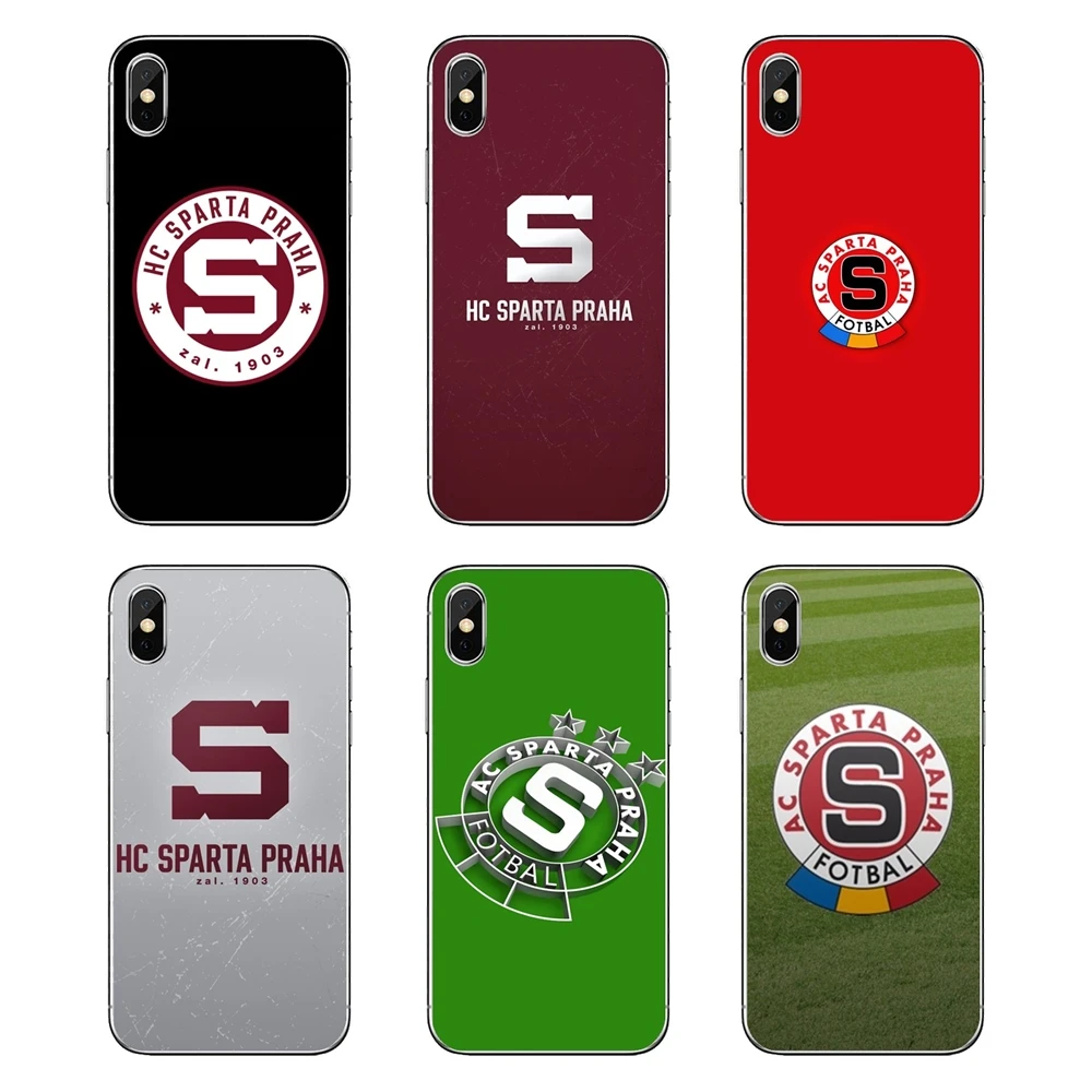 

Soft Transparent Shell Covers fashion SPARTA PRAHA football For Huawei Honor 8 8C 8X 9 10 7A 7C Mate 10 20 Lite Pro P Smart Plus