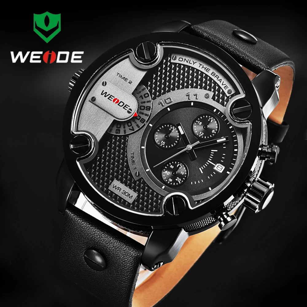 Бренд WEIDE роскошные спортивные часы для мужчин аналоговые армейские