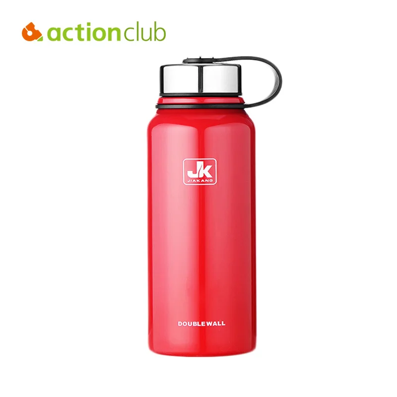 Actionclub Stainless Steel Vacuum Kettle Easy Carry Stainless Steel Bottle For Adult Large Capacity Hot Water