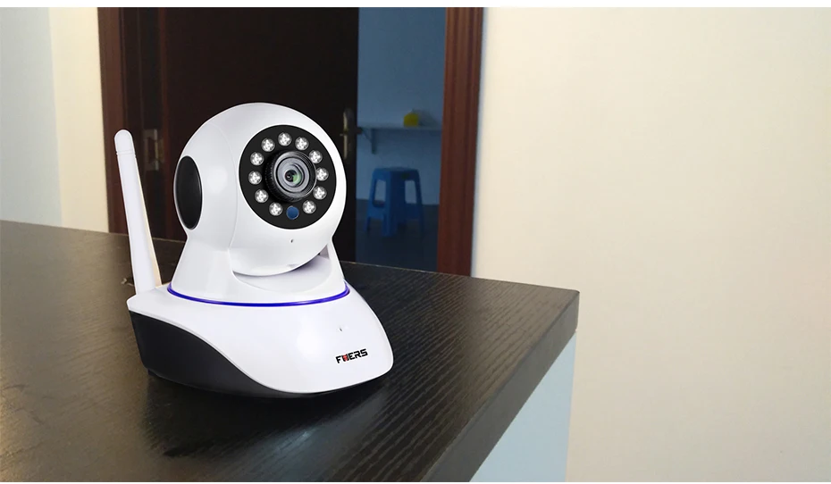 FUERS 1080 P ip-камера 2MP HD беспроводная WiFi камера Домашняя безопасность аудио запись детский монитор ночного видения камера видеонаблюдения