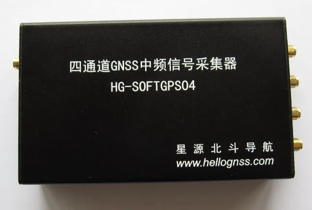 Hg-softgps04-b Высокоточный четырехканальный GNSS промежуточной частоты сигнала коллектора