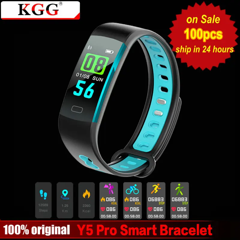y5 smart watch activity heart rate tracker review
