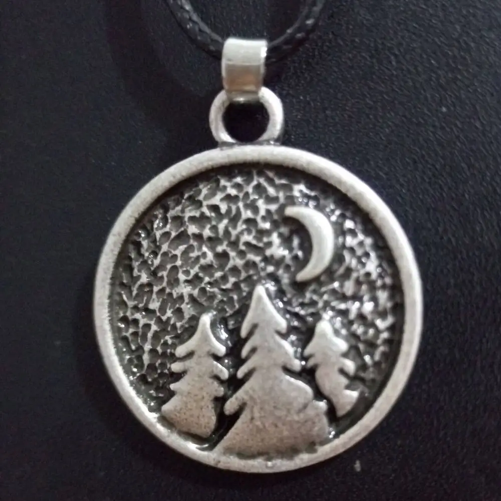 1pc Viking Necklace Amulet Jewelry Small tree Pendant Necklace Viking Jewelry Hill Fashion Necklace for men (4)