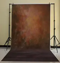 150×300 см из хлопка и полиэстера темно-Цвет Задний план для рождественской вечеринки детей фото коричневые стены xt-3326