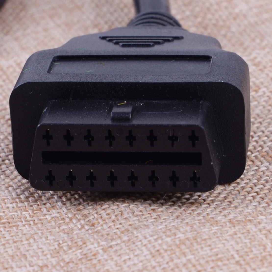 DWCX 10 Pin OBD2 II считыватель кодов диагностический разъем инструмент адаптер