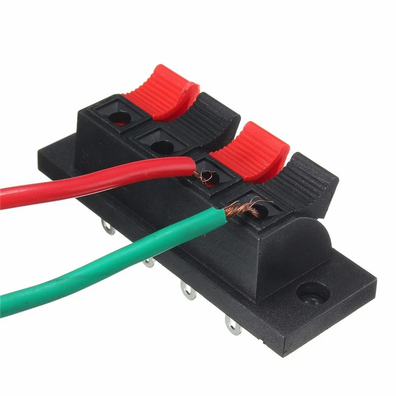5 шт./лот Светодиодная лента 3528 5050 5630 SMD 2 контактный 4 клеммный блок зажим для