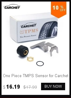 CARCHET 12VCar TPMS система контроля давления в шинах с зарядным портом usb и 4 внешними самозаменяемыми датчиками батареи