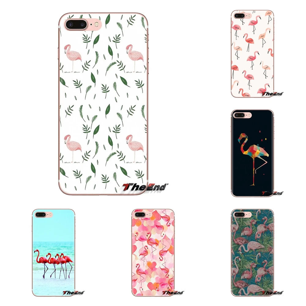 Для Huawei G7 G8 P7 P8 P9 P10 P20 P30 Lite Mini Pro P Smart Plus 2017 2018 2019 чехол из ТПУ для танца Фламинго с