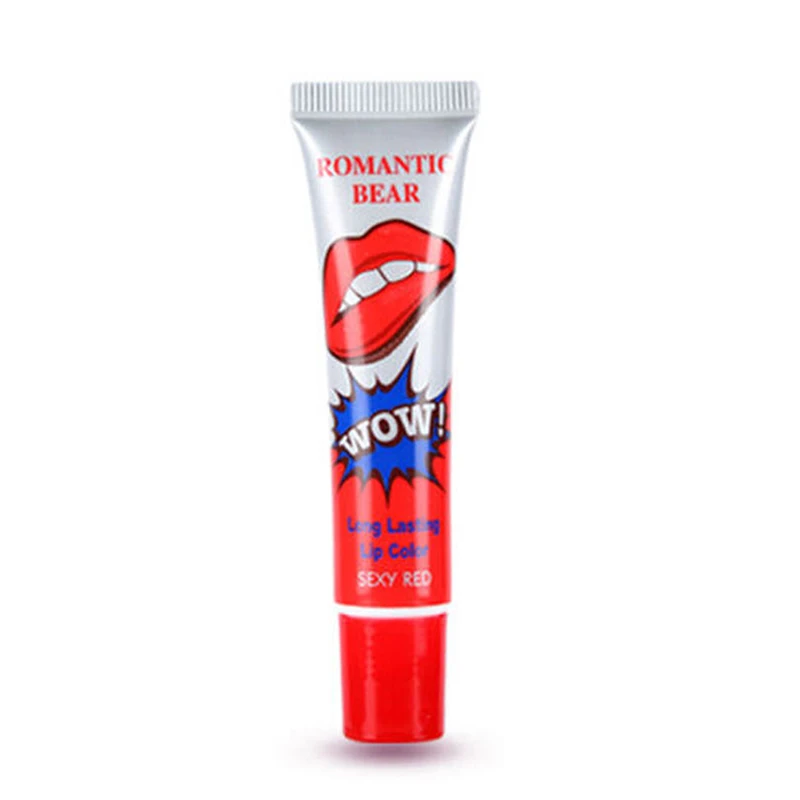 

Women Sexy Lipsticks Waterproof Peel Off Mask Tint Pack TATTOO Lip Gloss Long Lasting Lipsticks