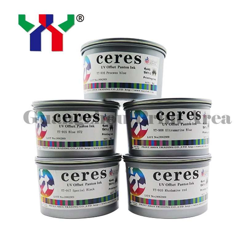 YT 908 сверхтонкие синие чернила для офсетной печати Pantone буклета|ink offset|ink blueink print |