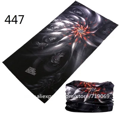 

441-460 Mixed Design Bandana Scarf Summer AN-UV Unisex Face Mask Tube Scarves Seamless Turban Headband Bicycle hijab