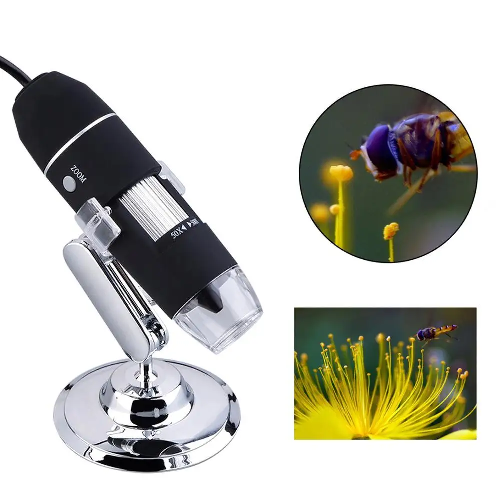 Mega Pixels Digital USB Microscope 500X Magnification Endoscope Camera
