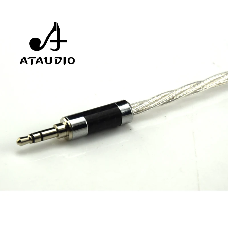Кабель ATAUDIO с посеребренным покрытием Hi Fi 3 5 мм 2 XLR высококачественный стерео TRS