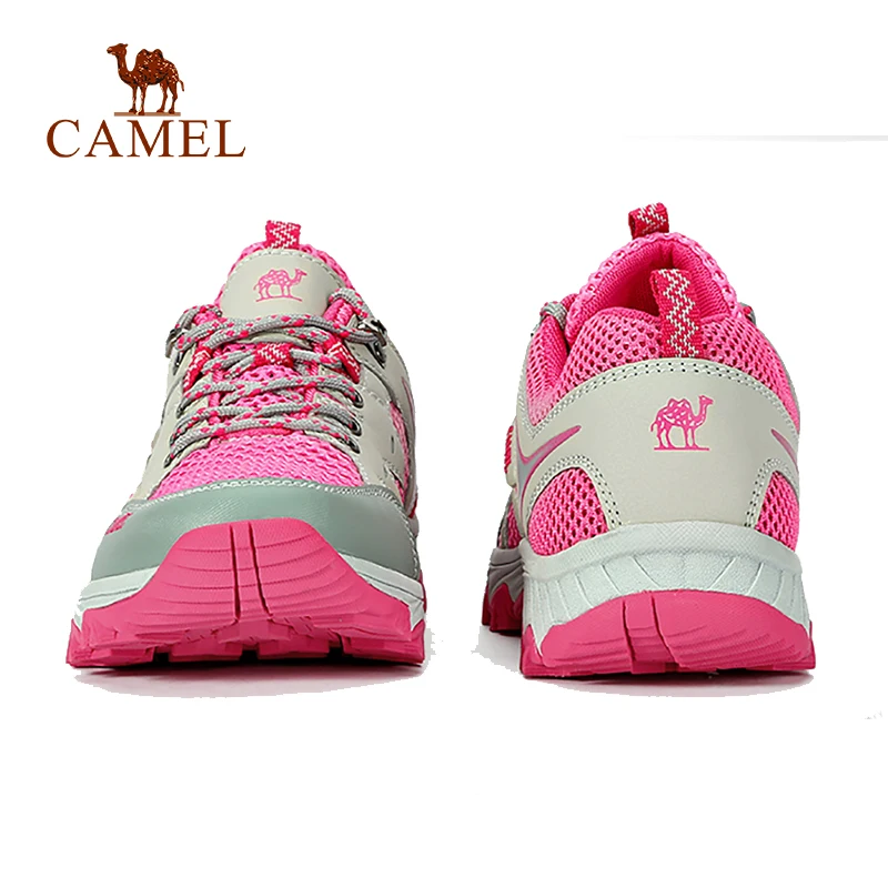 الجمل الرجال والنساء في الهواء الطلق حذاء للسير مسافات طويلة تنفس شبكة دائم عدم الانزلاق السفر المشي الرحلات تريل أحذية