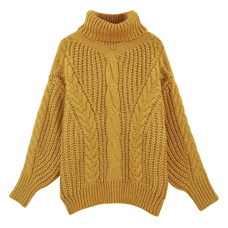 Женская трикотажная водолазка с длинным рукавом свитер пуловер для женщин 2018 осень зима женский свитер женский пуловер
