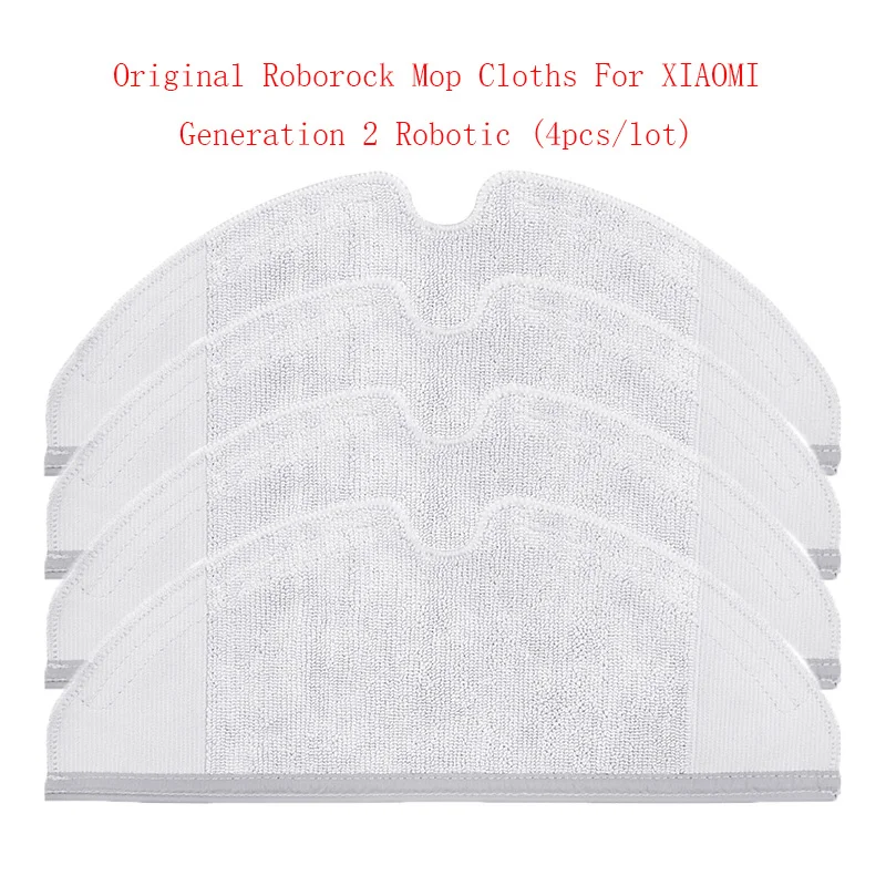 

2pack Washable Mop Pads Cloth Mop Pad for Xiaomi Generation 2 Roborock Vacuum Cleaner Mop Cloth Parts