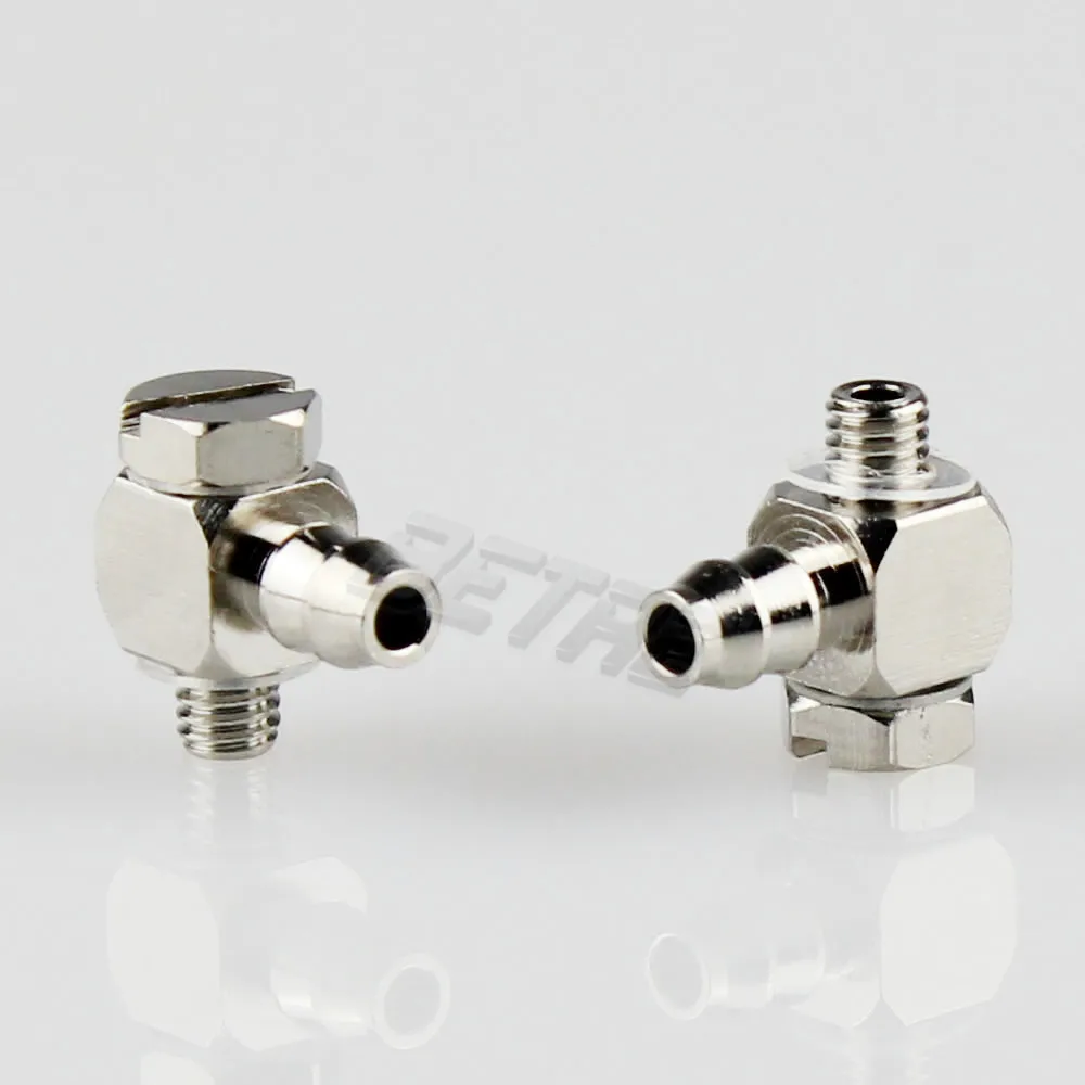 Free shipping M5,M3 1.5mm/2.5mm/3.5mm/ Elbow Pneumatic Pipe Air Hose