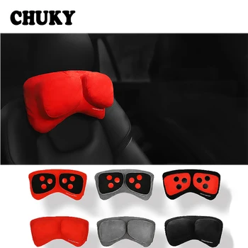 

CHUKY Car Seat Massage Pillow Pad Comfortable Head Neck Rest Cushion For Renault megane 2 3 Kia rio ceed Mitsubishi lancer asx