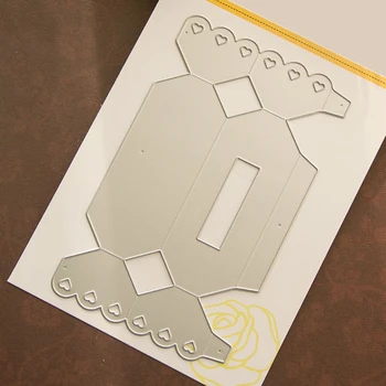 

Candy Box Cutting Dies Stencil DIY Scrapbooking Embossing Album Paper Card Craft