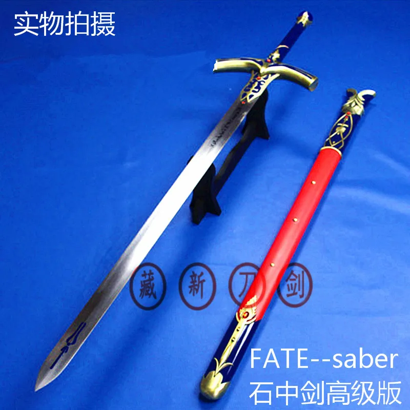 Реквизит для косплея Fate stay at night Saber Excalibur сталь двойная рука нож лезвие оружие